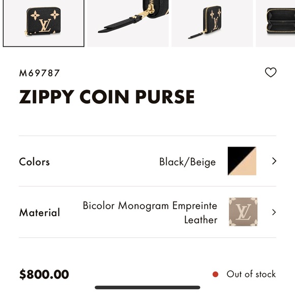 LV Compact Zipper Wallet - Picture 4 of 4